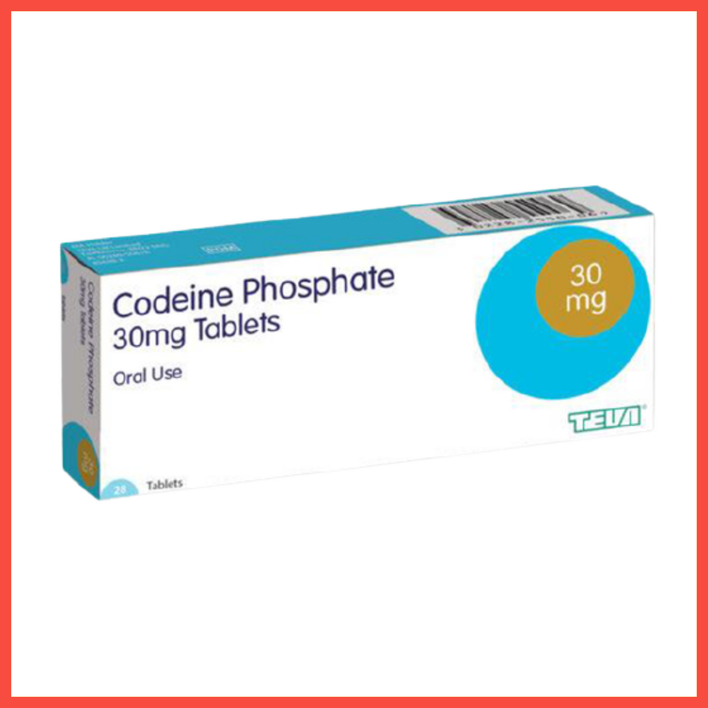 Codeine Phosphate 30mg (Pack of 28)